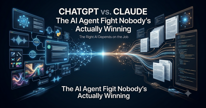 ChatGPT vs. Claude: The AI “Agent” Fight Nobody’s Actually Winning