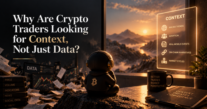 Why Are Crypto Traders Looking for Context, Not Just Data?