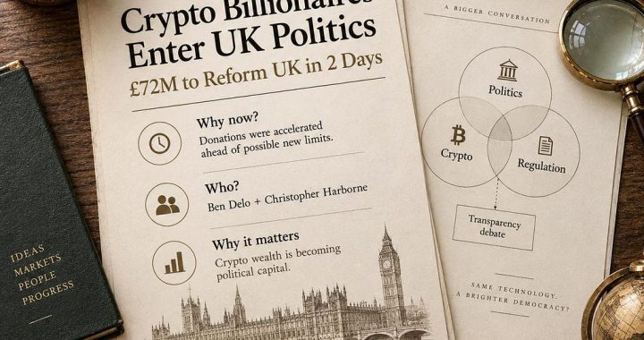 Crypto Money Is Entering UK Politics at a New Scale