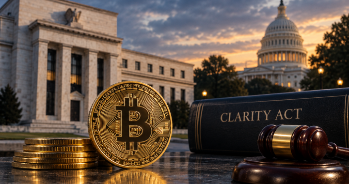 Bitcoin’s Double Shock: The Fed Raises Rates as the CLARITY Act Stalls
