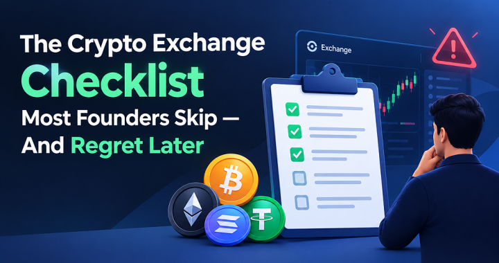 The Crypto Exchange Checklist Most Founders Skip — And Regret Later