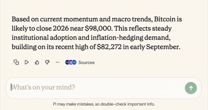 Year-End Bitcoin Price Bets Get Wild as 11 AI Models Target up to $105K