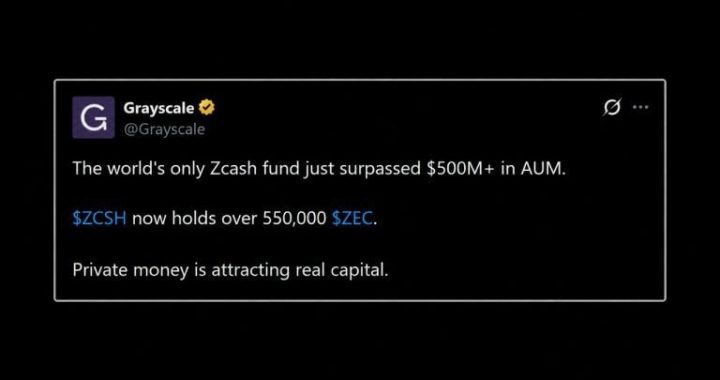 Grayscale’s Zcash ETF Tops $500M, but $100M Came From a DCG Affiliate