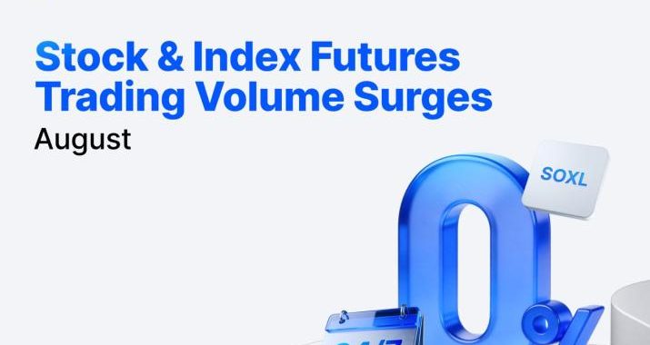 MEXC Stock Futures Trading Volume Rises 130% in August as Trading Activity Broadens Across U.S. and Korean emory and Semiconductor Sectors