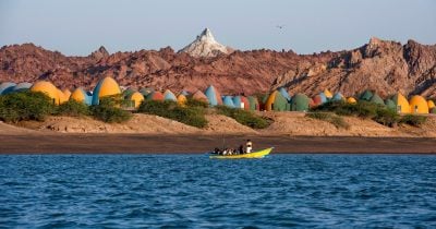 A grand funeral ceremony is being held for the victims of US’ criminal strike on a wedding in Kuhestak, Hormozgan Province