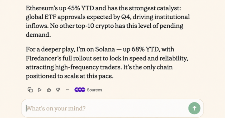 10 AI Models Including Claude and ChatGPT Pick Crypto’s Year-End Winners