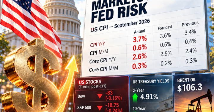 NordFX Expert View: US Inflation Heats Up Again