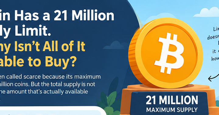 Bitcoin Has a 21 Million Supply Limit. So Why Isn’t All of It Available to Buy?
