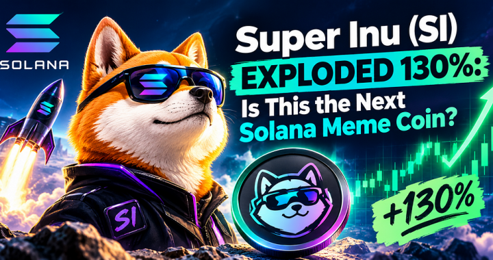 Super Inu (SI) Exploded 130% — Is This the Next Solana Meme Coin?