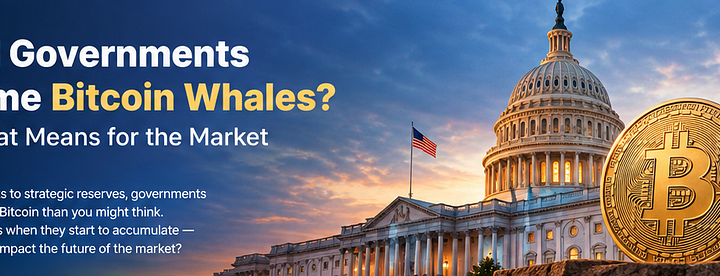 Could Governments Become Bitcoin Whales? What That Means for the Market