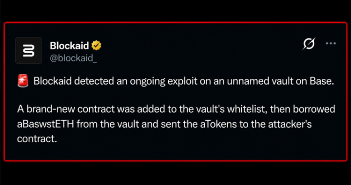 $6M Vanishes From Crypto Vault Controlled by 7 Mystery Signers