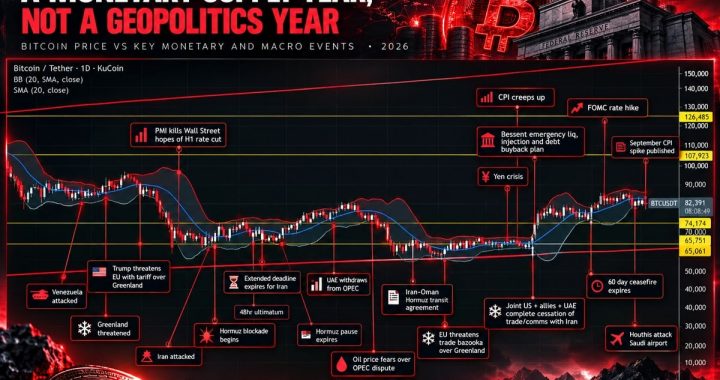 Bitcoin Price Today: US Money Supply Hits $23.3Tn – Why is BTC USD Falling Below $82,000?