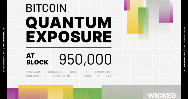The Quantum Issue: Bitcoin Quantum Exposure at Block 950,000 