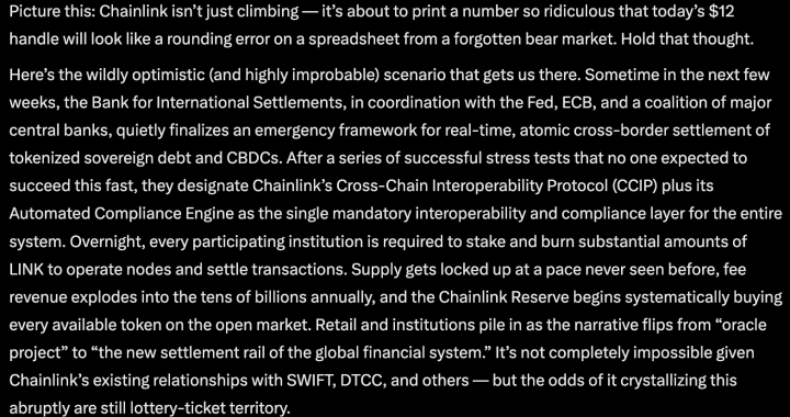 Deepseek AI Predicts That Chainlink (LINK) is About to do Something Huge