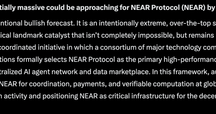 Is Something Huge Brewing for NEAR Protocol? Grok AI Predicts a Big Move