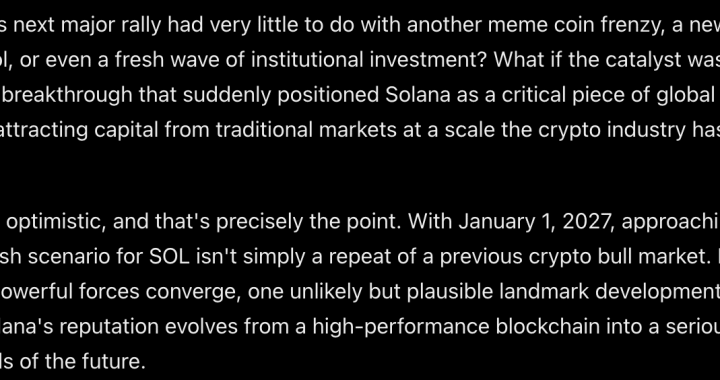 Is Sam Altman’s AI Bot Bearish on Solana? ChatGPT AI Predicts SOL Price