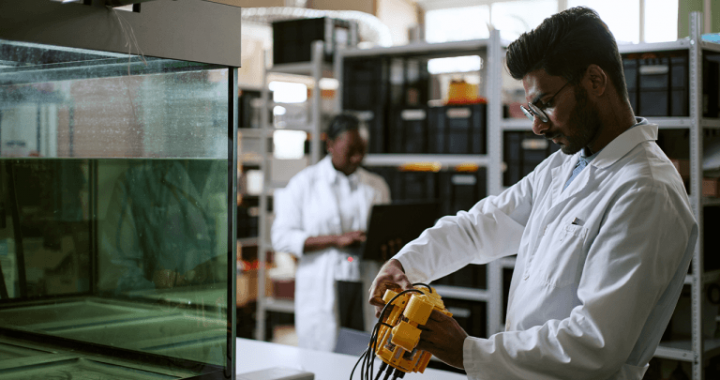 A New Soft Underwater Robot Swims in 3D With Just Two Pneumatic Actuators
