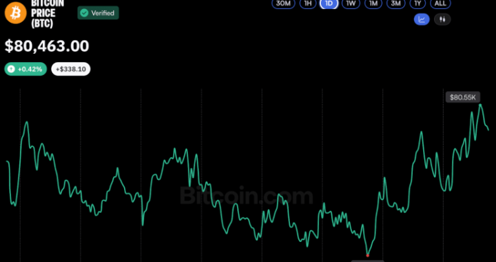 Bitcoin Price Stalls at $80K as US Midterm Election, Fed Jitters Mount