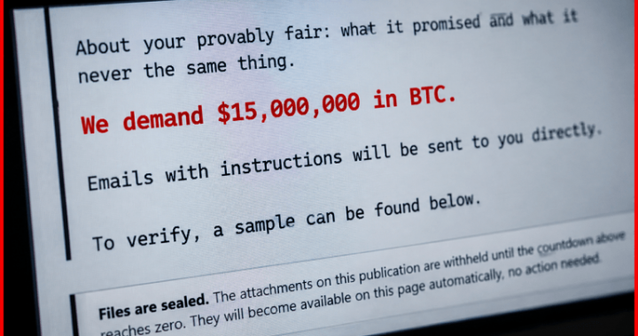 Crypto Casino Gamdom Faces $15M Bitcoin Ransom After Multimillion-Dollar Hack