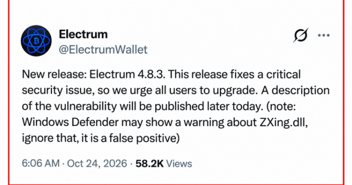 Electrum Wallet Attack Hid Bitcoin Theft Behind a Fee Increase