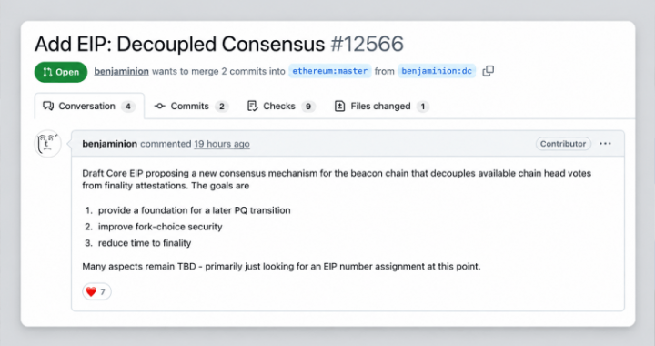 Ethereum Draft Targets Faster Finality and Future Quantum Defense