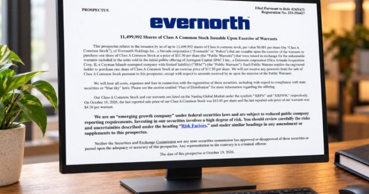 Ripple-Backed Evernorth Eyes $132M Funding Amid XRP Buying Plans