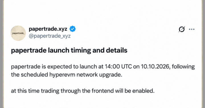 Papertrade Perp DEX Pulls in $118M in 24 Hours With 1,000x Leverage