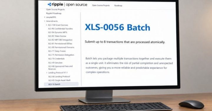 XRP Ledger Targets Oct. 9 for Upgrade Bundling 8 Transactions