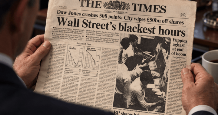Wall Street Braces for Black Monday’s Return 39 Years Later